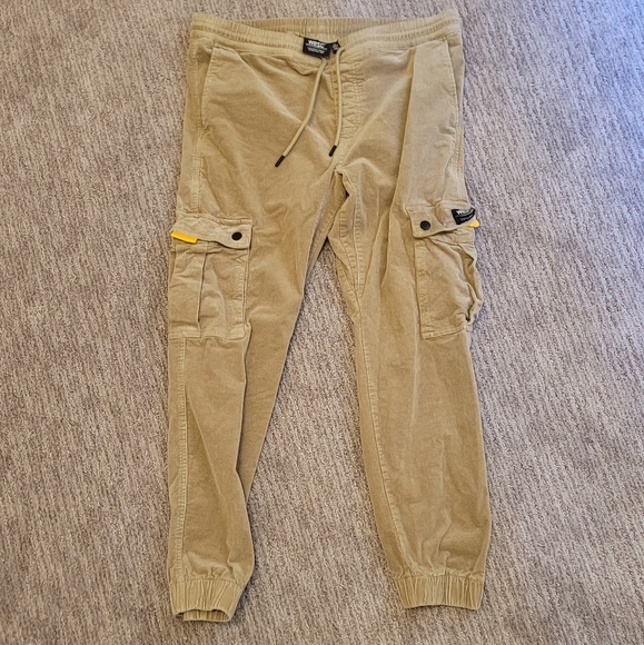 Wesc Corduroy Utility Joggers Pants Men's XL - Picture 2 of 5